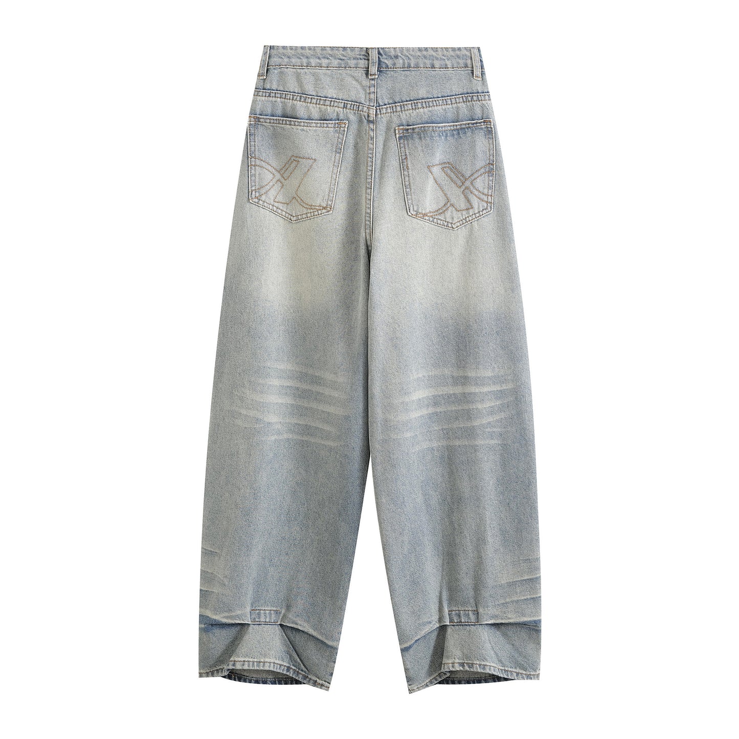 Loose Wide Leg Jeans - Japanese Denim