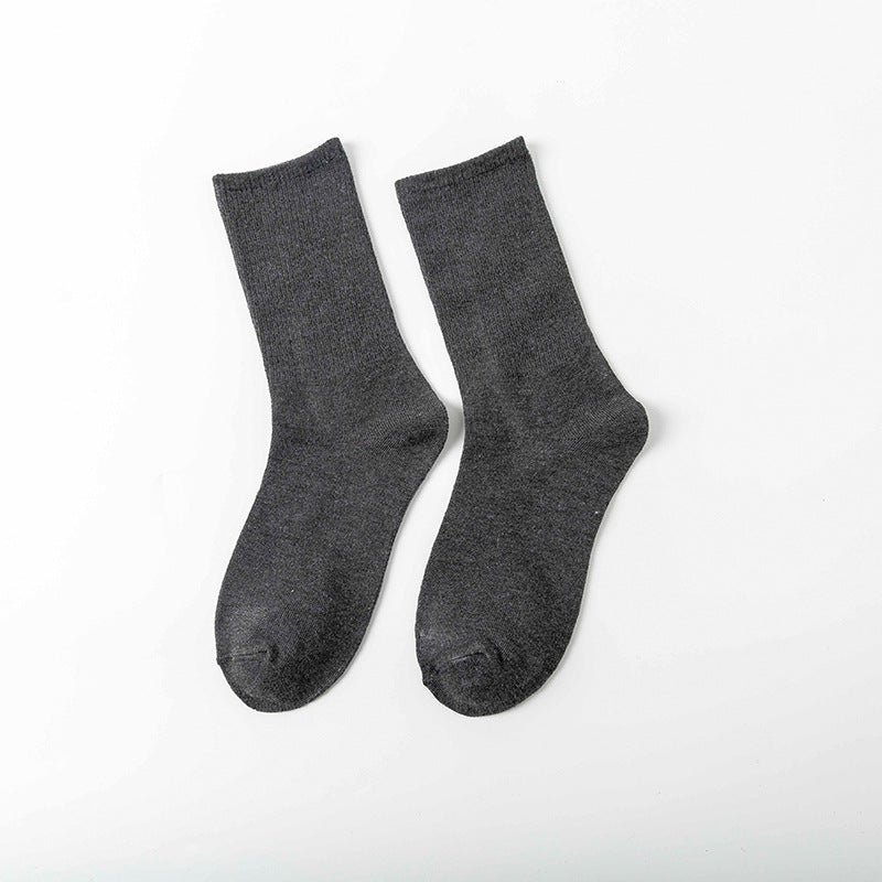 Japanese Cotton Socks - Two Stripe Retro Look