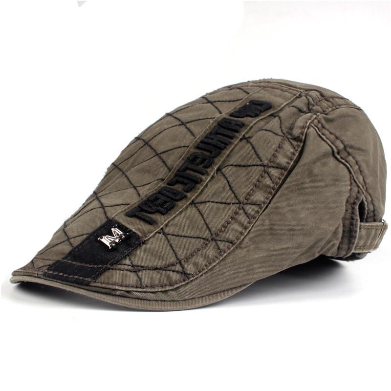 Newsboy Cap Cotton Hats - Adjustable