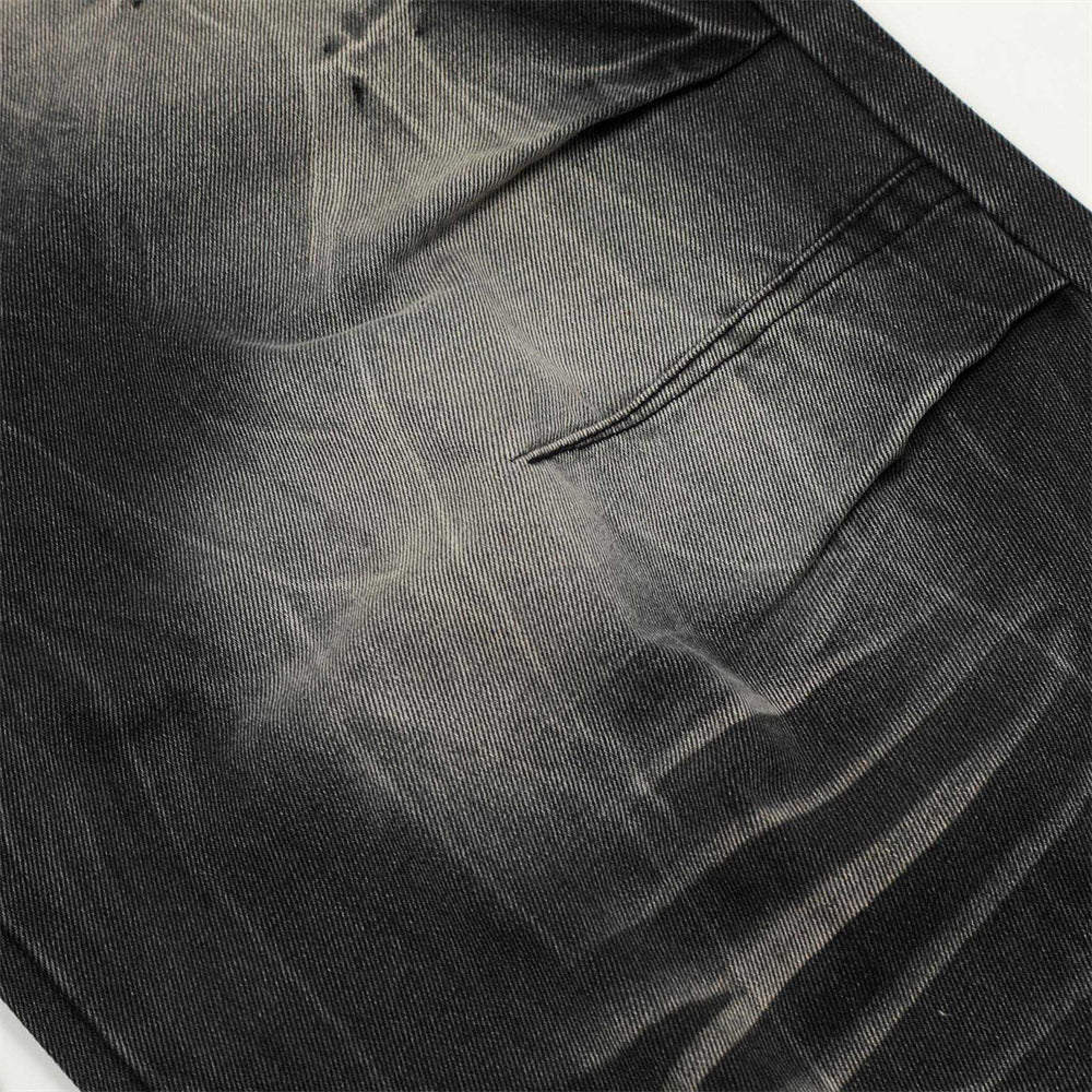 Men's  Wide-Leg Flare Jeans