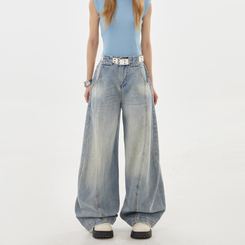 Irregular Deconstruction Design Jeans - Premium Japanese Denim