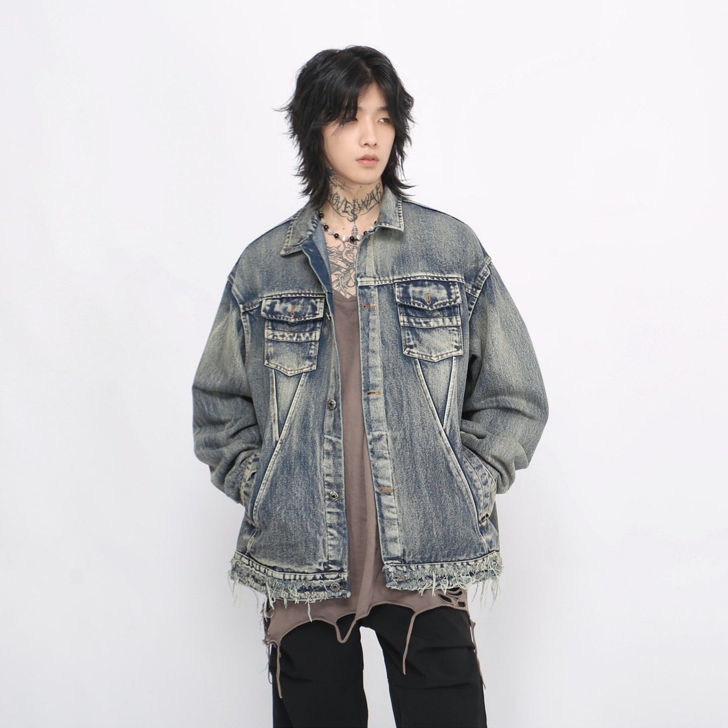 Vintage Denim Loose Casual Versatile Jacket