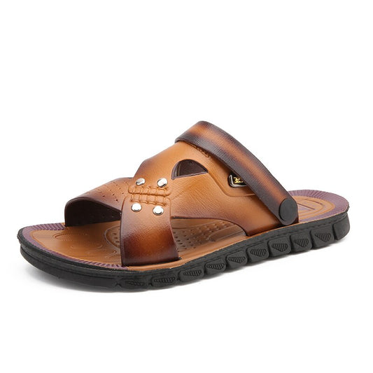 Men's Leather Beach Sandals