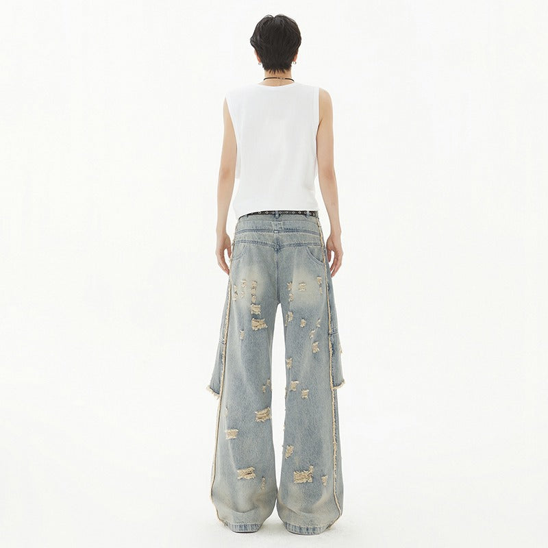 Straight Tube Loose Casual Wide Leg Pants