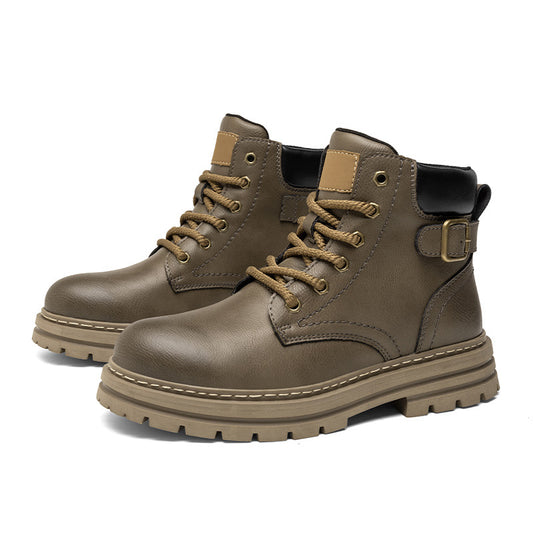 Men's Retro High Top Work Boots