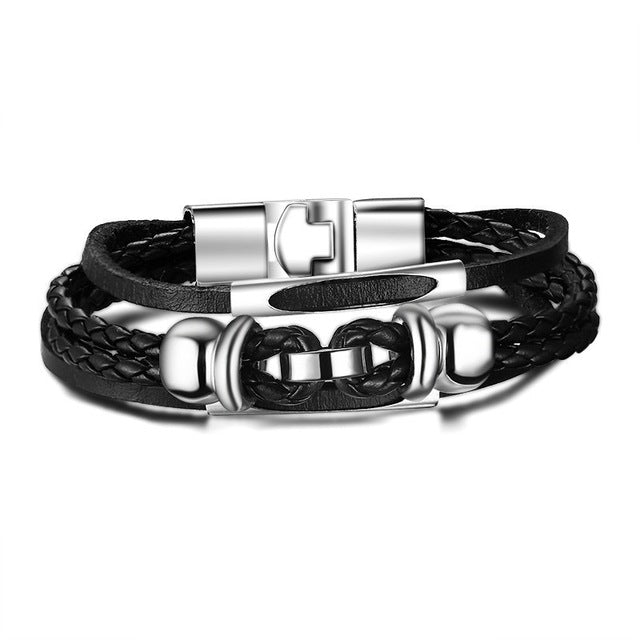 Infinity Bracelet - Genuine Leather