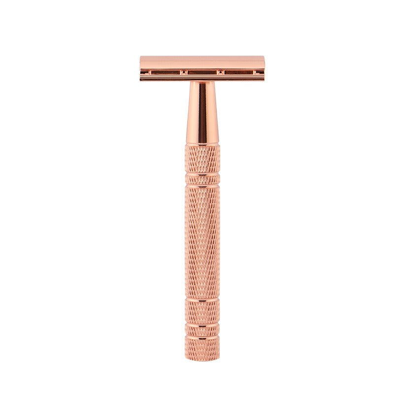 Double Sided Manual Shaver - Lightweight Stainless Steel Blade