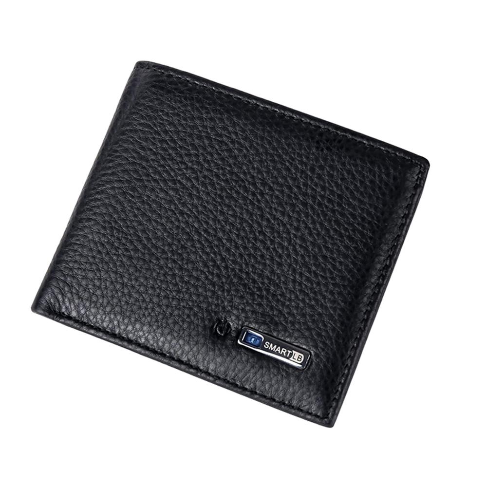 Wallet for Men - Genuine Leather, High Quality, Anti-Lost Intelligent Bluetooth