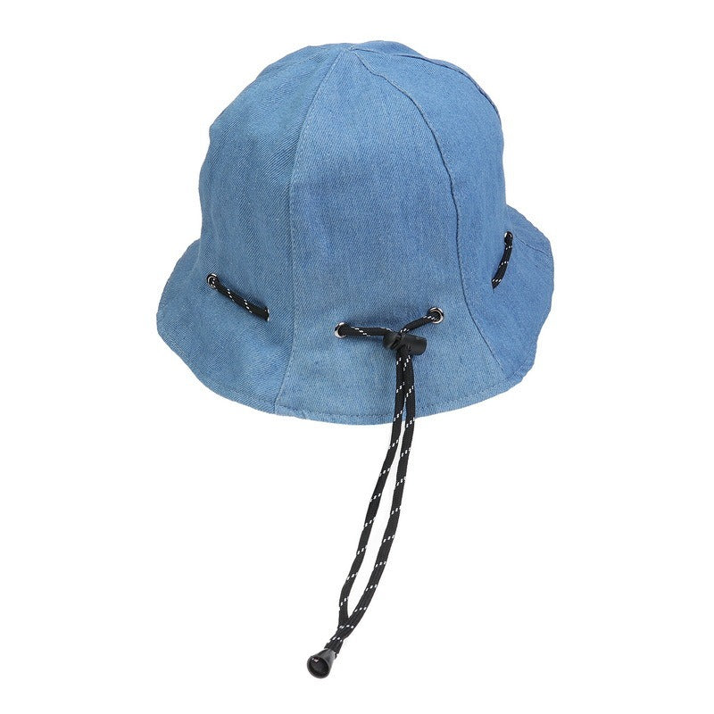 Women's Summer Denim Fisherman Hat with UV Protection