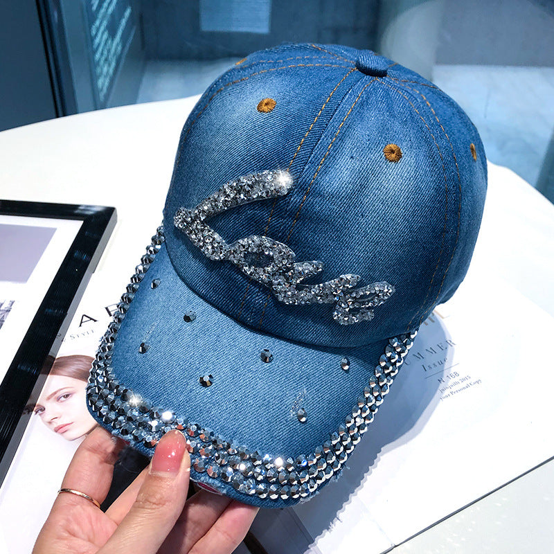 Cowboy Baseball Hat - Rhinestone