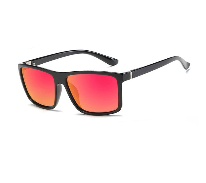 Men's Polarized Square Sunglasses With UV400 Protection Brand Design