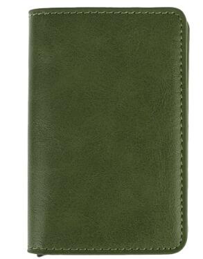 Men's Metal Card Holder - RFID Credit Card Holder - Leather