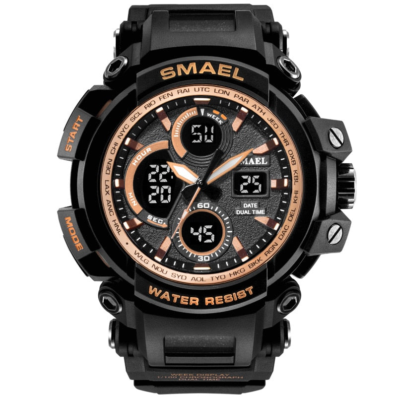Men's LED Digital Military Sports Watches - Waterproof - Camo