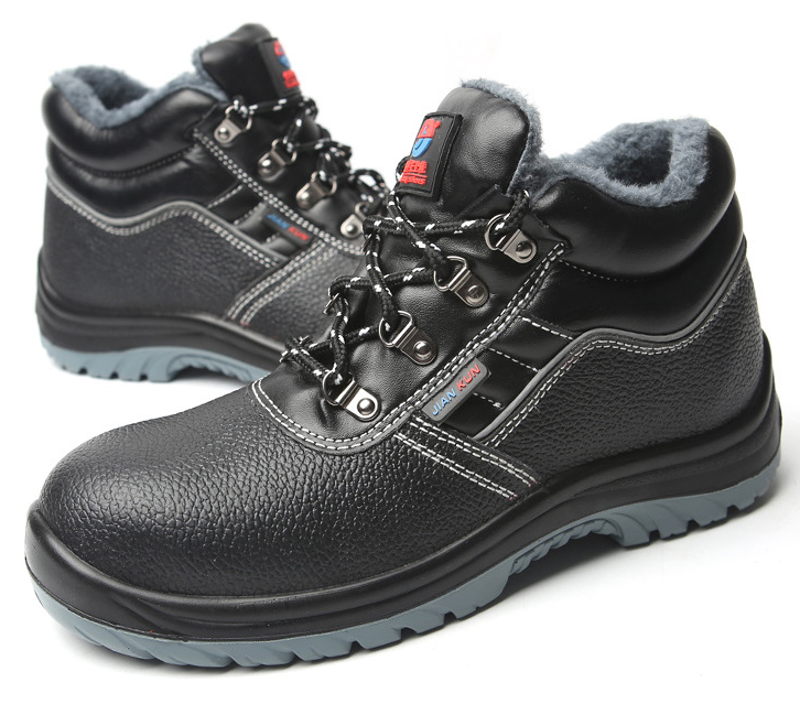 Men's Breathable Steel Toe Work Shoes - Anti-slip Puncture Proof Safety Shoes