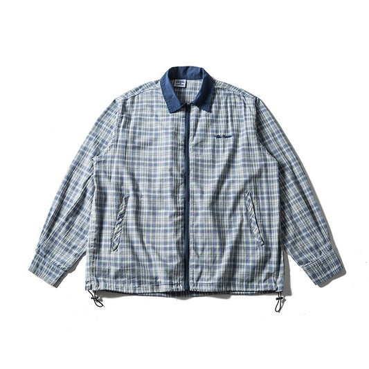 Casual Long Sleeved Checkered Shirt for Men