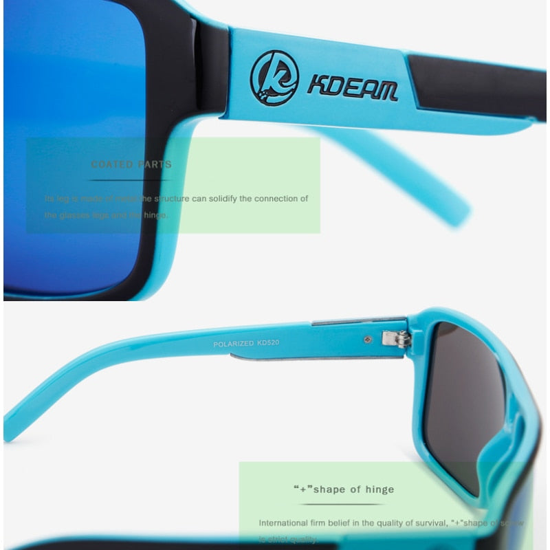 Classic Men's Polarized Sunglasses UV400 Lenses for Driving