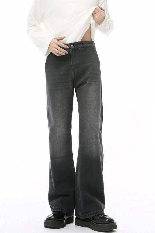 Mid Rise Jeans with Pockets - Premium Japanese Denim