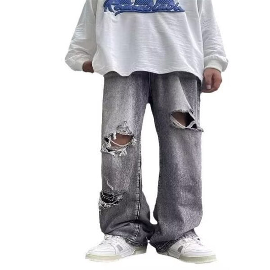 Premium Japanese Denim Casual Pants - Retro Summer Style