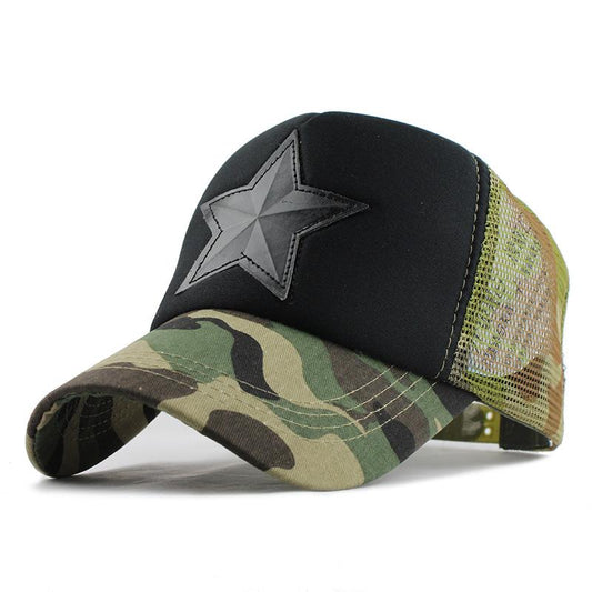 Camouflage Mesh Baseball Cap Swag Snapback Desert Camo