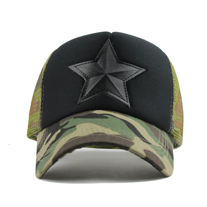 Camouflage Mesh Baseball Cap Swag Snapback Desert Camo