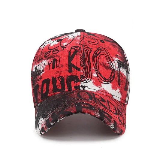 Graffiti Caps for Men and Women - Sport Visors Baseball Cap, Street Trend Sun Hat