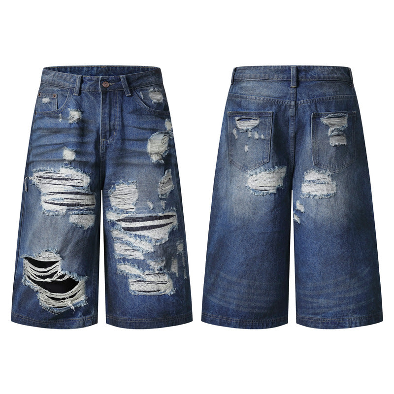 Unisex Summer Aesthetic Punk Pants - Post-Apocalyptic Style