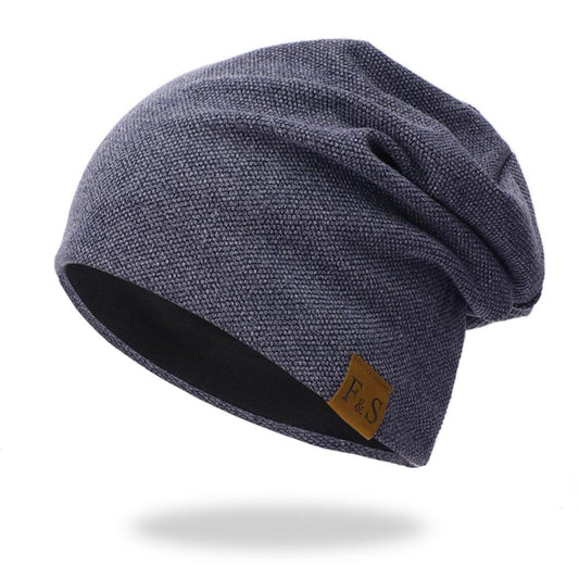 Beanies Cap Casual Lightweight Thermal Elastic Knitted Cotton Warm Hat