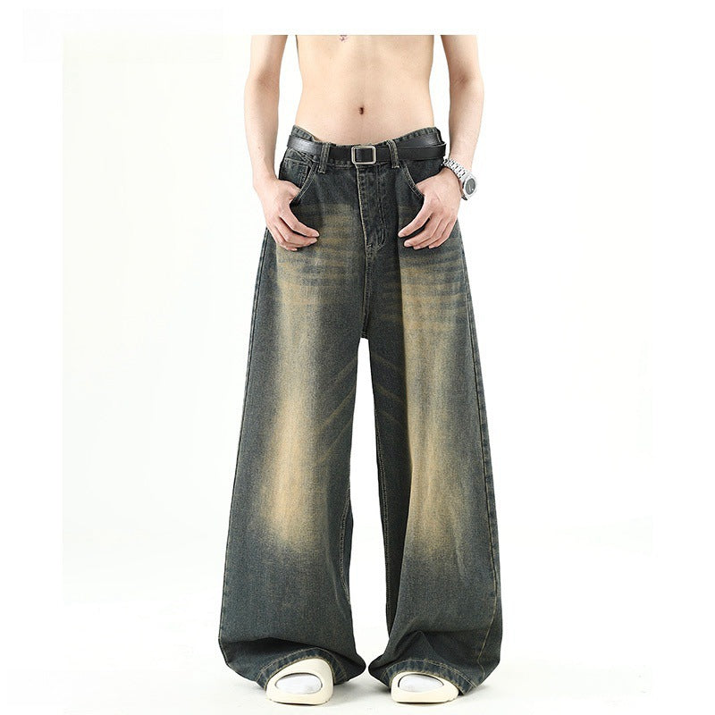 Loose Straight Tube Versatile Casual Floor Length Pants
