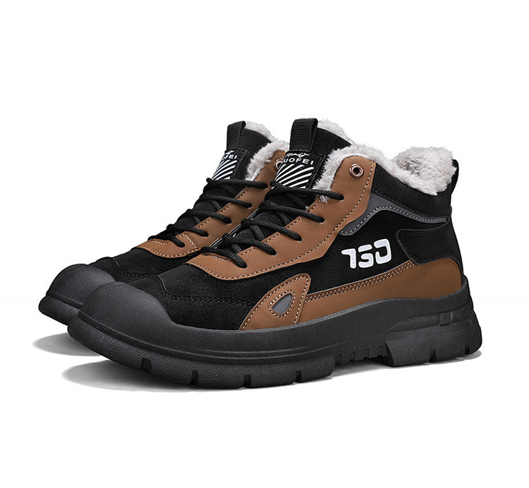 Winter Fleece Warm Boots for Men