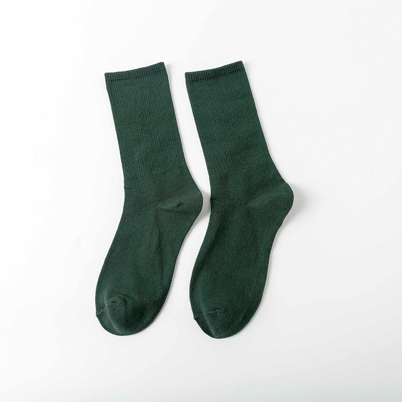 Japanese Cotton Socks - Two Stripe Retro Look