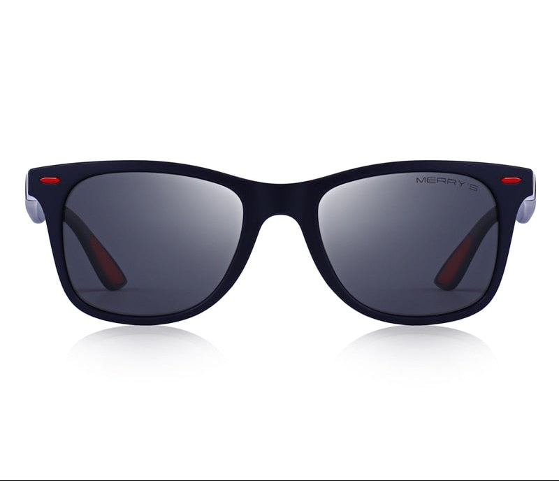 Classic Retro Polarized Sunglasses - Lightweight Square Frame - UV Protection