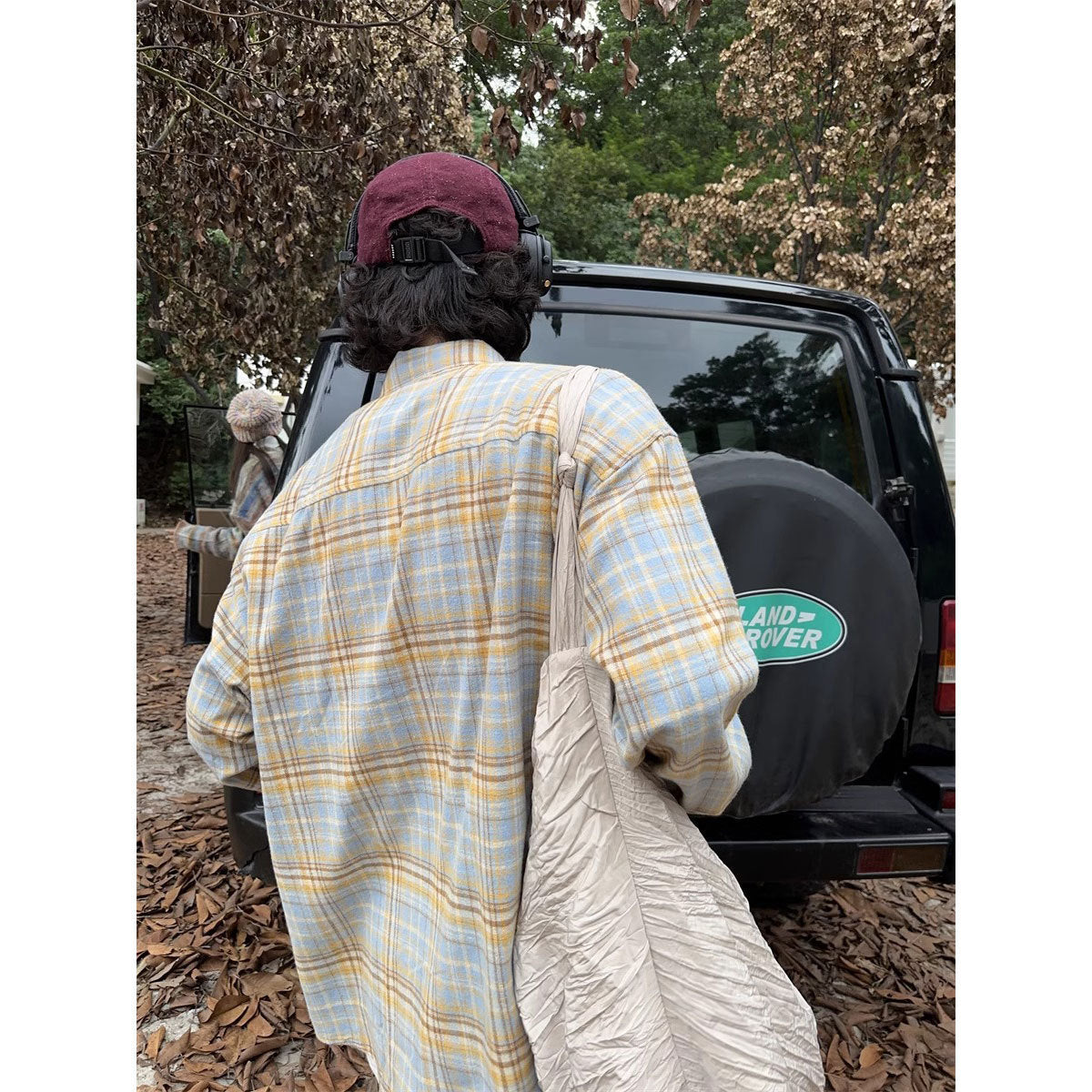 Men's Vintage Plaid Shirt