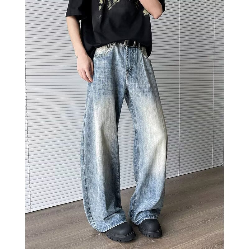Premium Japanese Denim Straight Leg Floor Length Pants