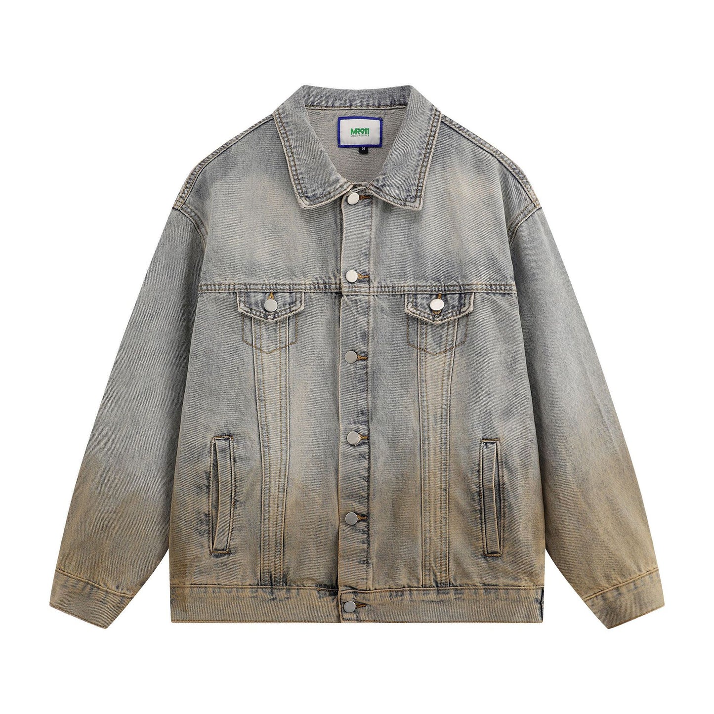 Street Style High-Street Unique Design Denim Jacket