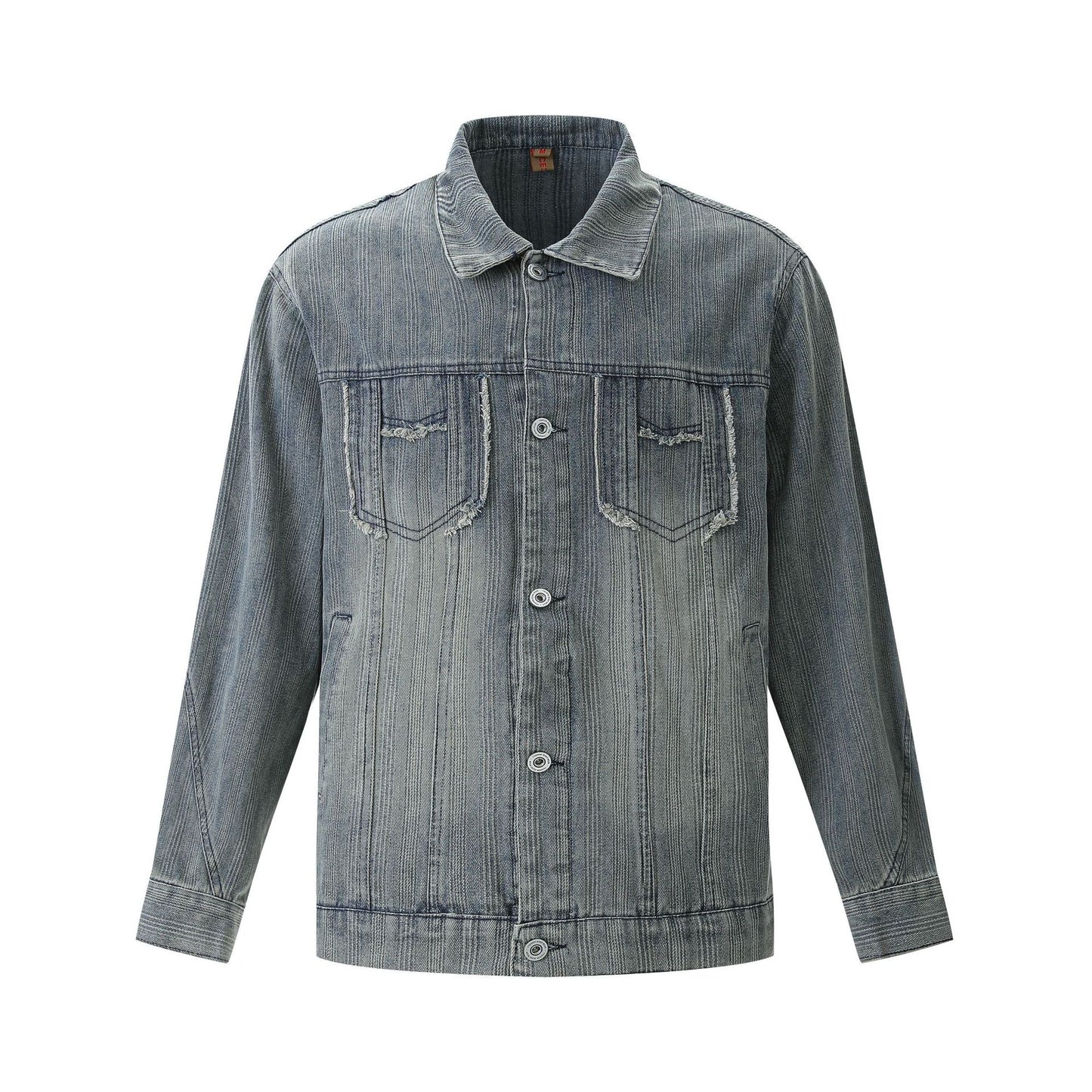 Modish American Street Style Unique Design Denim Jacket