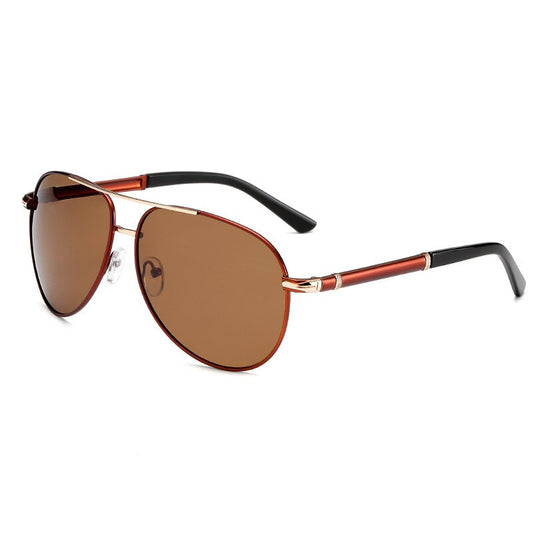 Men's Polarized Pilot Sunglasses For Everyday Style And UV Protection