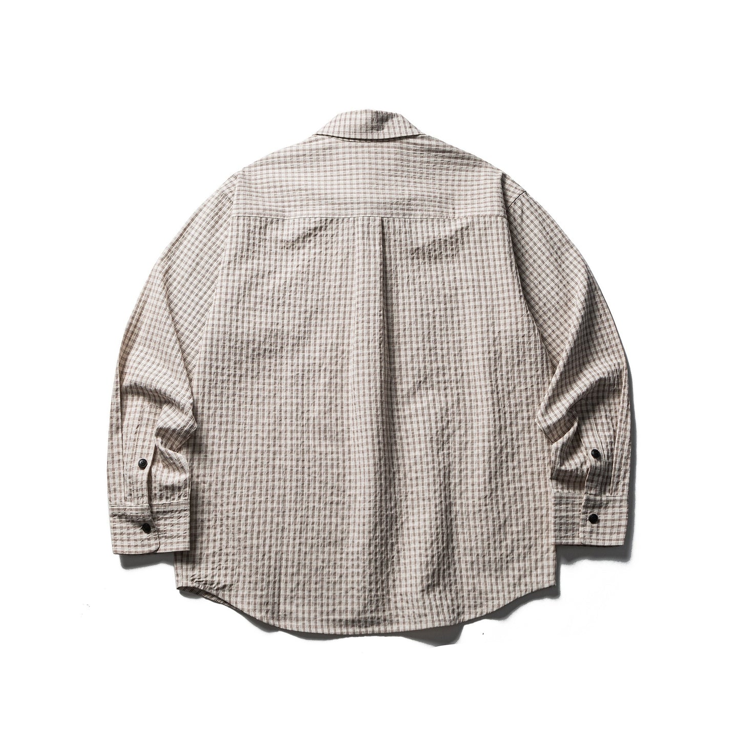 Pocket Checkered Long Sleeve Shirt