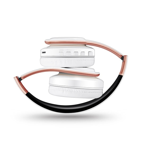 Wireless Bluetooth Headphones Over Ear With Mic Stereo Sound