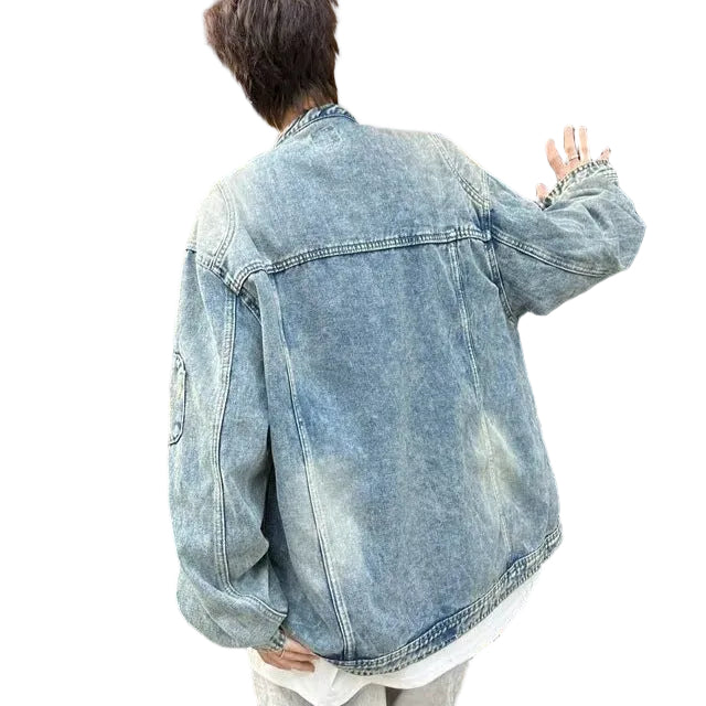 Retro Denim Jacket for Men