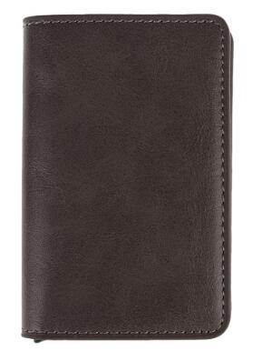 Men's Metal Card Holder - RFID Credit Card Holder - Leather
