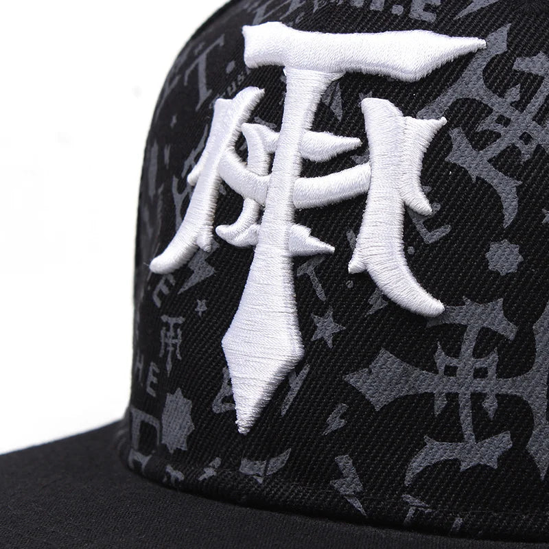Men's Snapback Cotton Cap