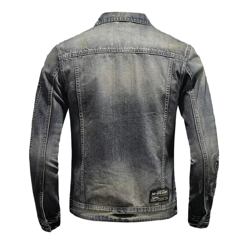 Men's Casual Denim Work Jacket