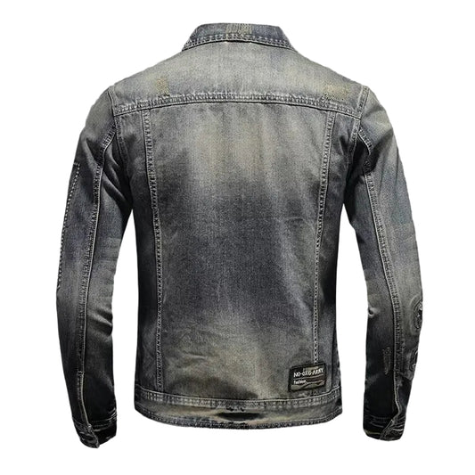 Men's Casual Denim Work Jacket