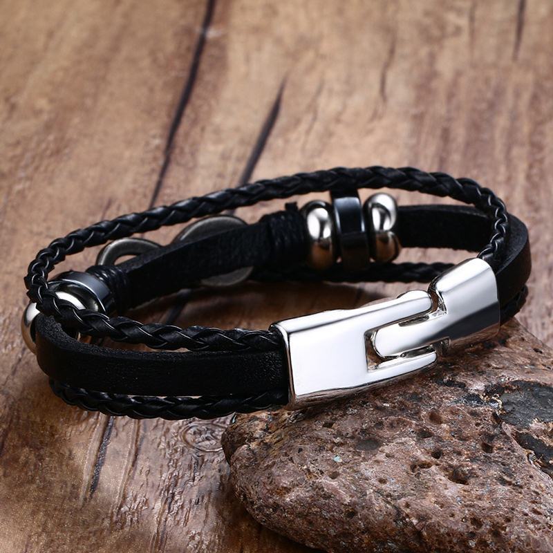 Infinity Bracelet - Genuine Leather