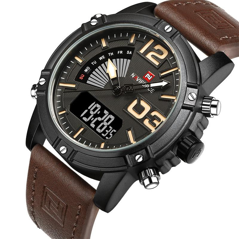 Quartz Watch Men Digital LED Sports Wrist Watch