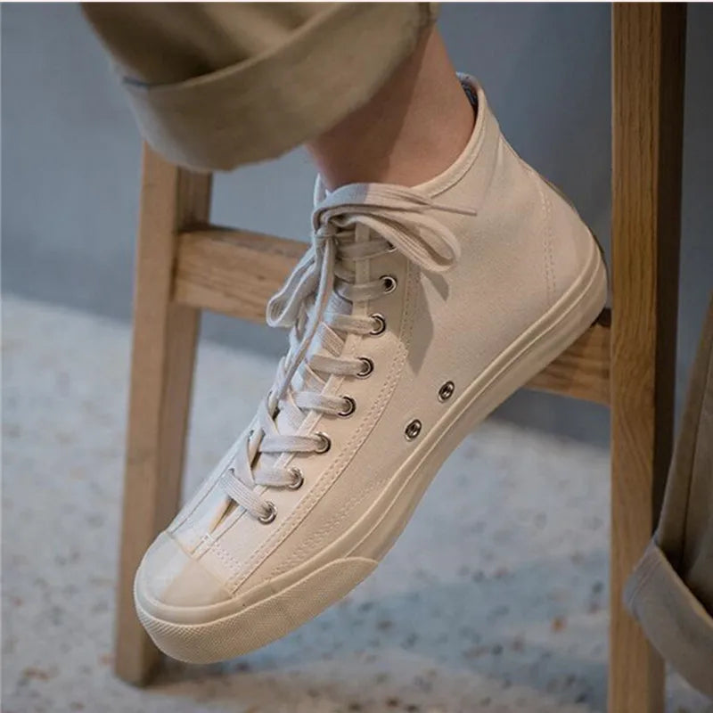 Canvas High Top Sneakers
