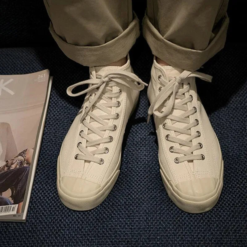 Canvas High Top Sneakers