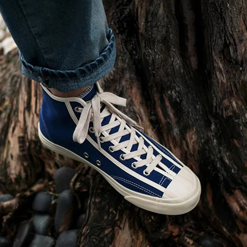 Canvas High Top Sneakers