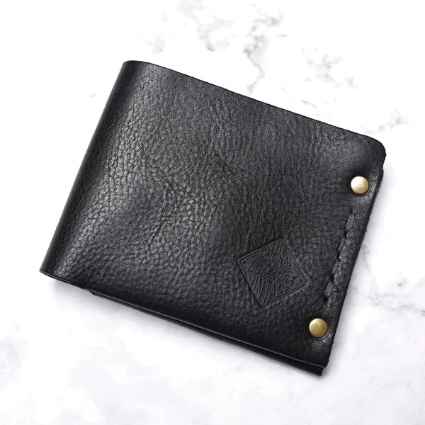 Italian Leather Rivet Wallet