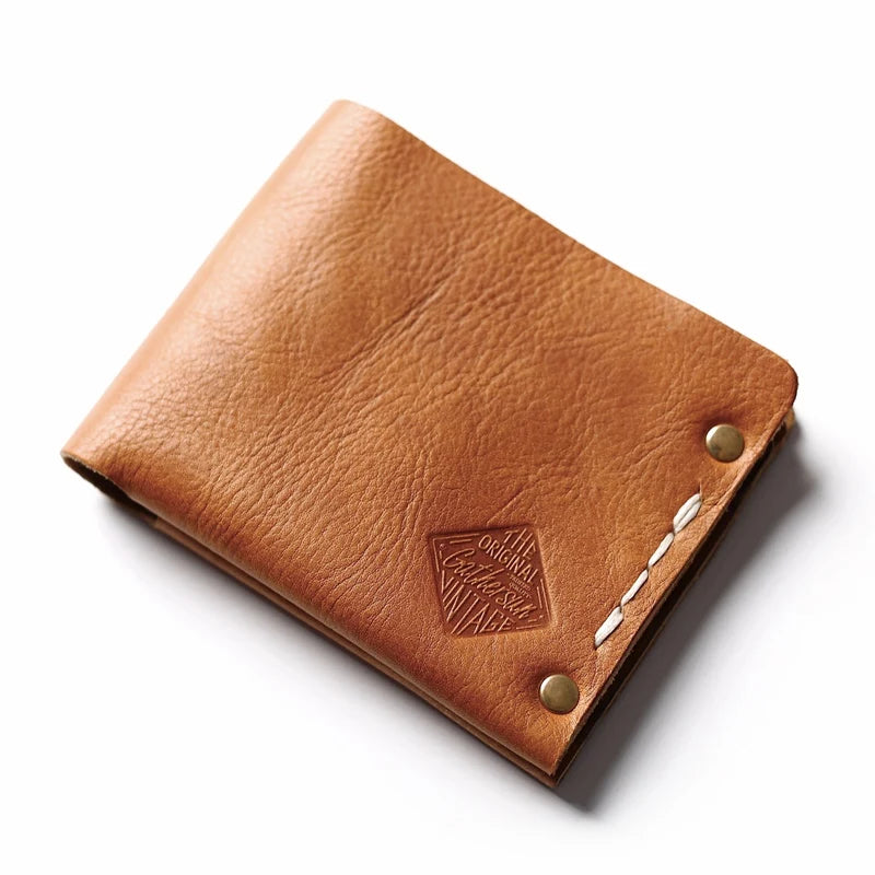 Italian Leather Rivet Wallet